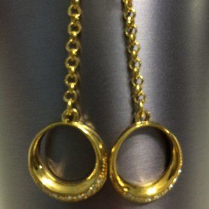 Dangle Earrings with Stones